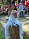 Swampfest girl enjoying bog.JPG (38601 bytes)